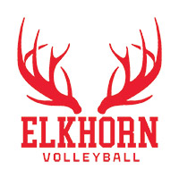 Elkhorn Volleyball logo